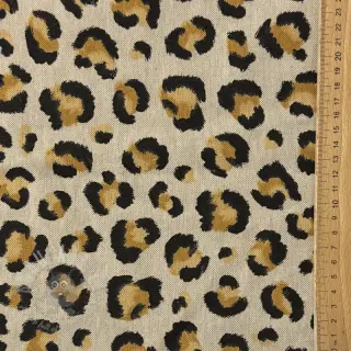 Decoratiestof Linenlook premium Leopard Animal Print