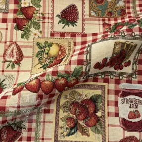 Decoratiestof GOBELIN premium Strawberry Jam Check