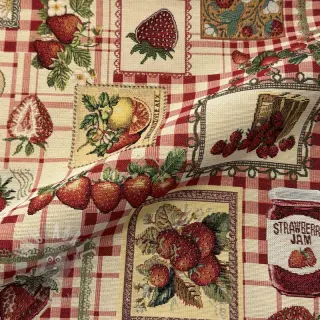Decoratiestof GOBELIN premium Strawberry Jam Check