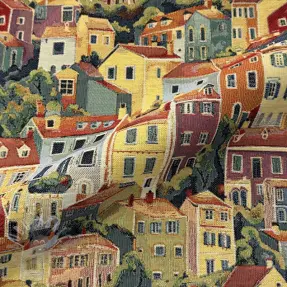 Decoratiestof GOBELIN premium Happy Siesta House