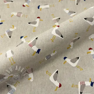 Decoratiestof Linenlook premium Seagull dress up