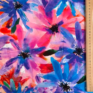 Viscose ECOVERO Flowers design D digital print