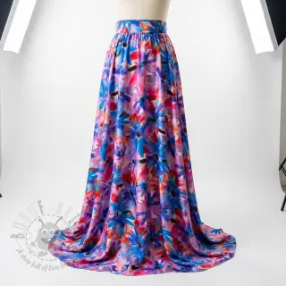 Viscose ECOVERO Flowers design D digital print