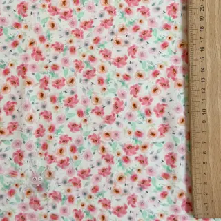 Viscose RADIANCE Flowers Morene digital print