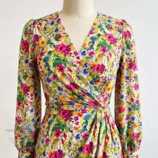 Viscose RADIANCE Flowers Zanny digital print