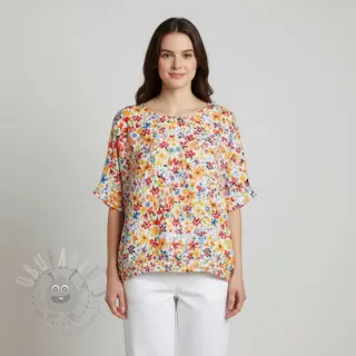 Viscose RADIANCE Flowers Jaja digital print