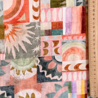 Viscose ECOVERO Abstract multi digital print