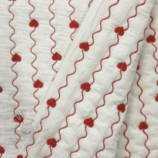 Dubbelgaas/mousseline STEPPED Heart