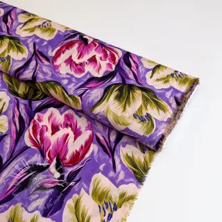 Viscose ECOVERO Flowers design En digital print