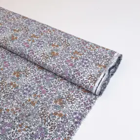 Viscose ECOVERO Flowers Galia offwhite