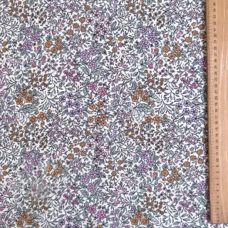 Viscose ECOVERO Flowers Galia offwhite