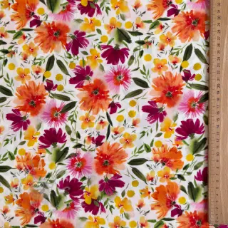 Viscose STRETCH Flowers Sonja digital print