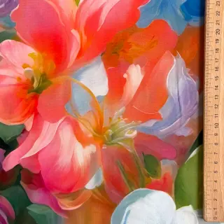 Viskóza RADIANCE Flower design B digital print