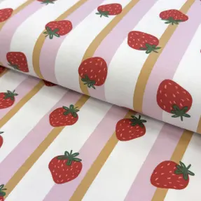 Úplet Fruits Strawberry white