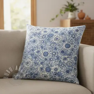 Decoratiestof Linenlook Bloom Fully Mix digital print