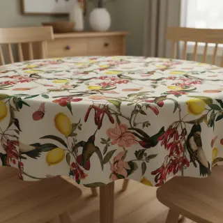 Dekoračná látka Linenlook Lemon Tropic Artisan digital print