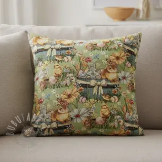 Decoratiestof GOBELIN premium Playful Easter Scene
