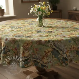 Decoratiestof GOBELIN premium Playful Easter Scene