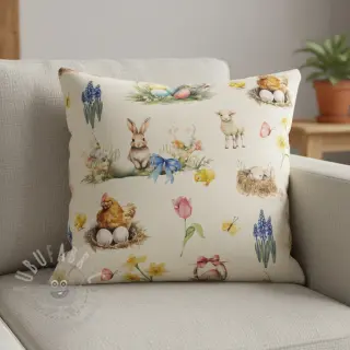 Decoratiestof Easter Garden Joy digital print