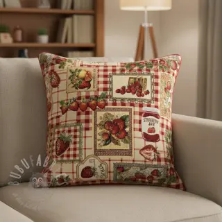 Decoratiestof GOBELIN premium Strawberry Jam Check