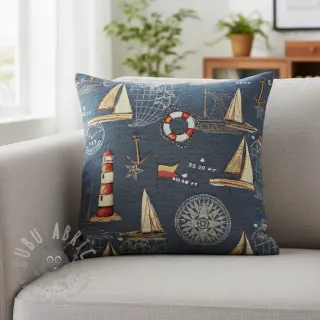 Decoratiestof GOBELIN premium Coast Lighthouse Sea