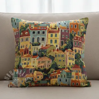 Decoratiestof GOBELIN premium Happy Siesta House