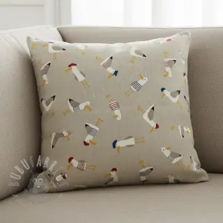 Decoratiestof Linenlook premium Seagull dress up