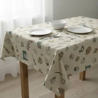 Dekoračná látka Linenlook premium Bake Off Doodle