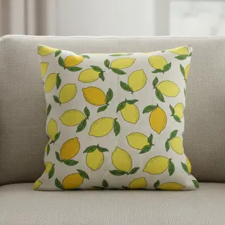 Dekoračná látka Linenlook premium Sunny Lemon Fruit