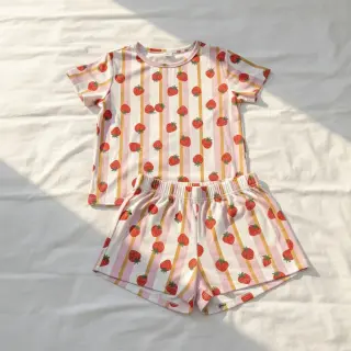 Úplet Fruits Strawberry white