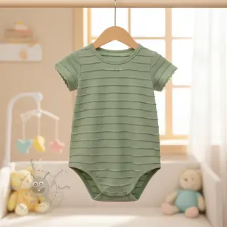 Tricot RUFFLES sage