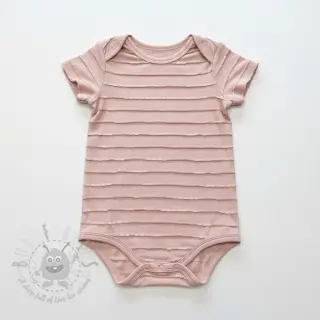 Tricot RUFFLES powder pink