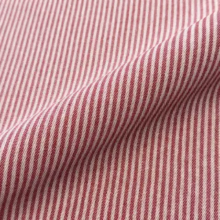Dekoračná látka DOBBY Colored stripe cherry
