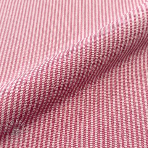 Decoratiestof DOBBY Colored stripe fuchsia