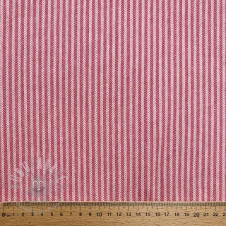 Decoratiestof DOBBY Colored stripe fuchsia