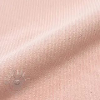 Decoratiestof DOBBY Colored stripe light pink