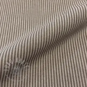 Decoratiestof DOBBY Colored stripe coffee
