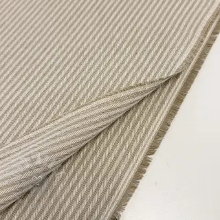 Decoratiestof DOBBY Colored stripe sand