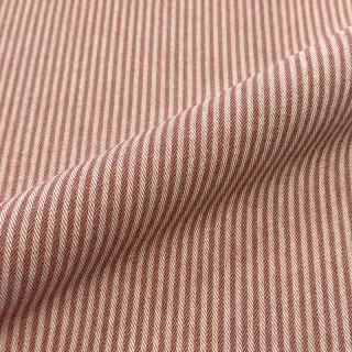 Dekoračná látka DOBBY Colored stripe dark orange
