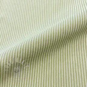 Decoratiestof DOBBY Colored stripe light green