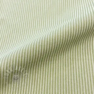 Decoratiestof DOBBY Colored stripe light green