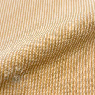 Decoratiestof DOBBY Colored stripe ochre