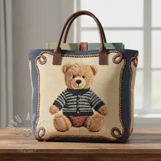 Decoratiestof GOBELIN PREMIUM Teddy Bear Nautic PANEL