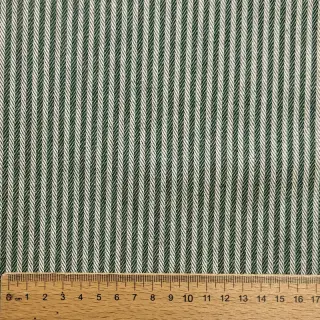 Dekoračná látka DOBBY Colored stripe bottle green