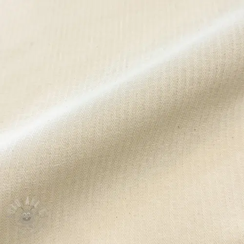Decoratiestof DOBBY Colored stripe naturel