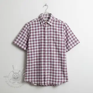Katoenen stof FLANNEL BIG Check mauve
