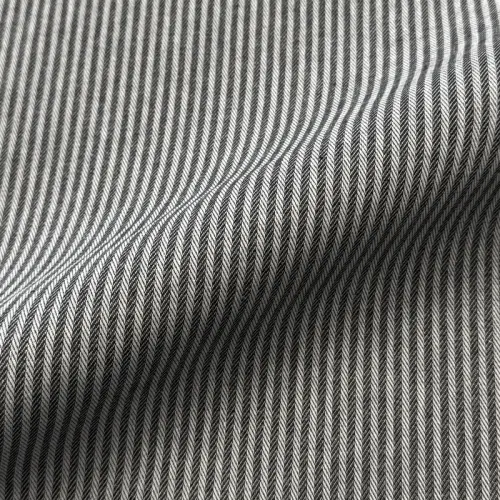 Dekoračná látka DOBBY Colored stripe black