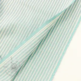 Decoratiestof DOBBY Colored stripe mint
