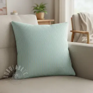 Decoratiestof DOBBY Colored stripe mint