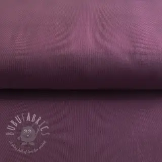 Babyrib cord aubergine